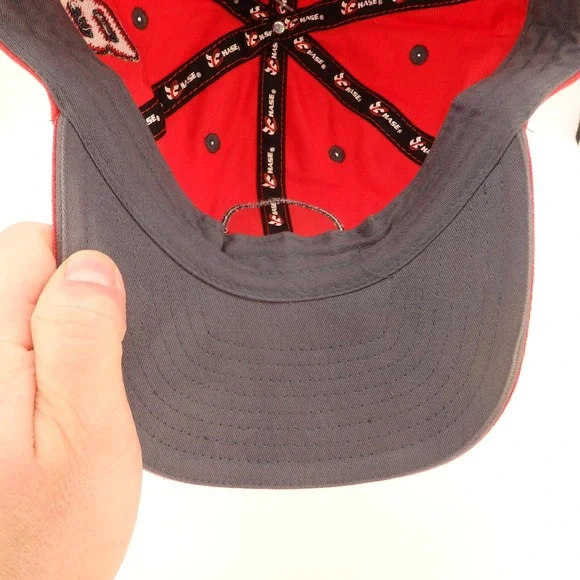 Budweiser Dale Earnhardt Jr 8 NASCAR Racing Red Baseball Cap Hat Men - Picture 11 of 11